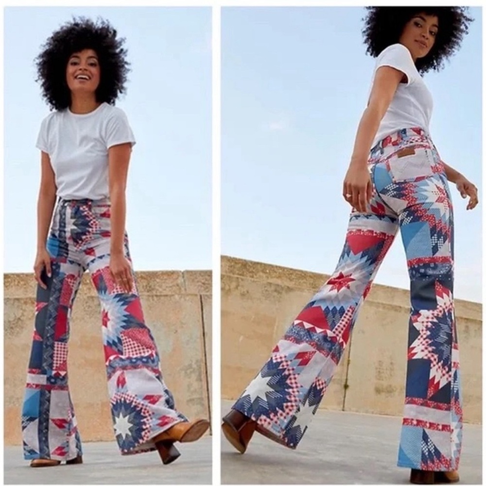 NWT Wrangler Heritage Wanderer High Rise Flare Pant | 32 x 34